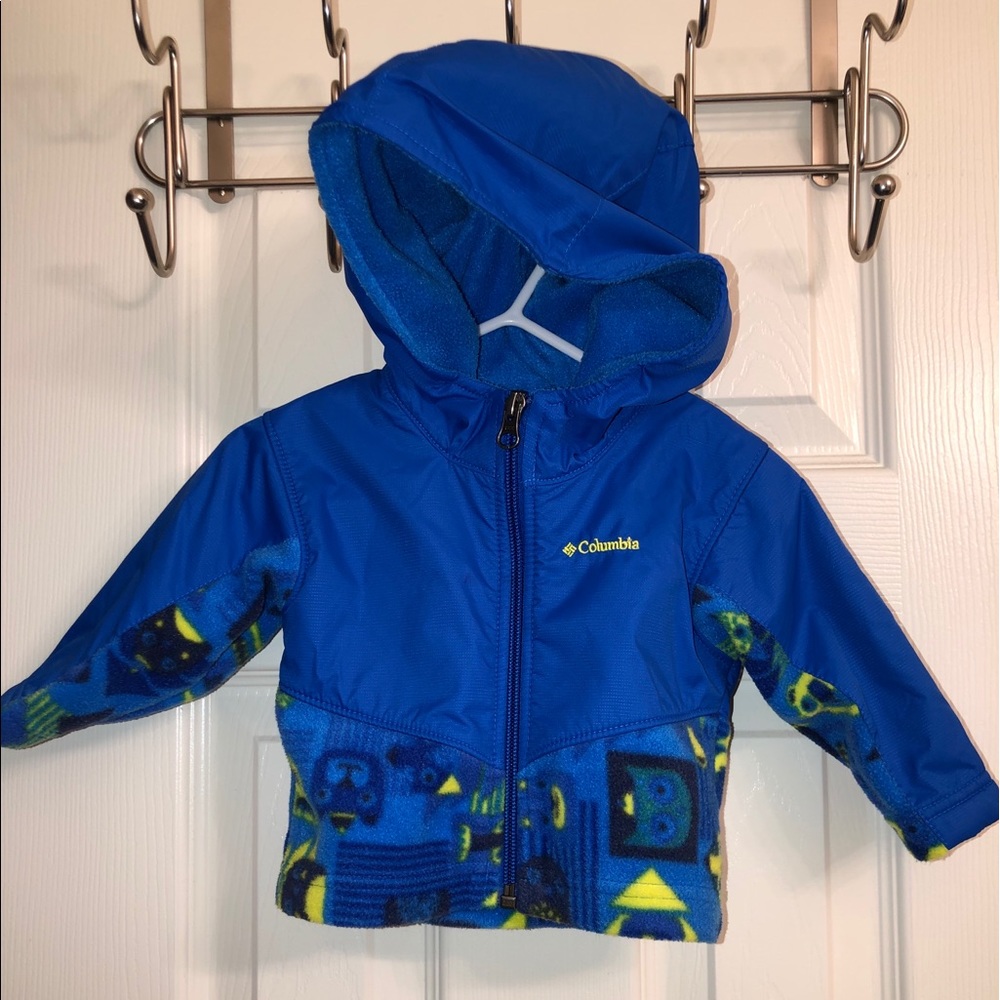 Infant Columbia fleece/rain jacket